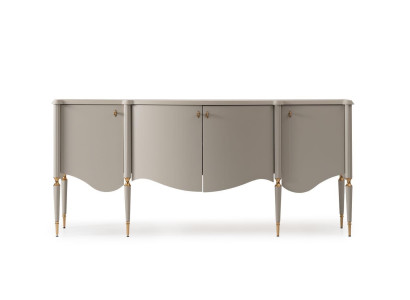 Dressoir Sideboard Kast Hout Beige Ladekast Eetkamermeubels