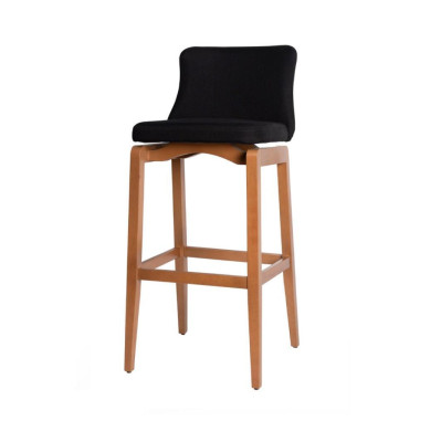 Barkruk stoelen design stoel toonbank fauteuil bar stof leunstoel luxe bekleding