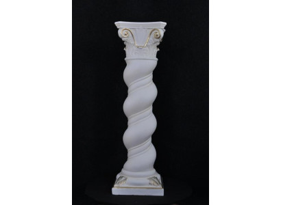 Zuils Medusa Meander Stijl Decoratieve zuil Kolom standbeeld Stand Barok 100cm Nieuw 1017