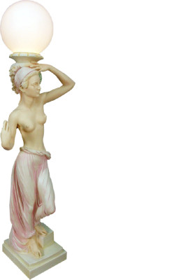 Antieke stijl figuur staande lamp buikdanseres stand lamp licht lampen sculptuur nieuw