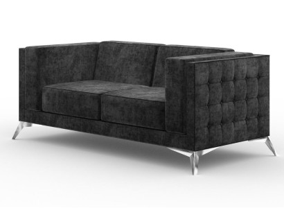 Bank 2-zits stof bankstel textiel tweezits design moderne zitkussens sofa's