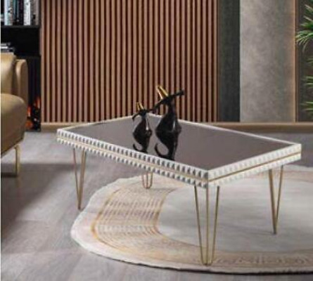 Bank Tafel Koffietafels Woonkamer Massief Bijzettafel Luxe Salontafel