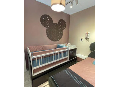 Babybedje met commode plank kinder babybed houten bed multifunctioneel