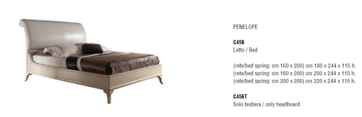 Tweepersoonsbed meubels bed Italië Bizzotto bedden gestoffeerd luxe slaapkamer bed