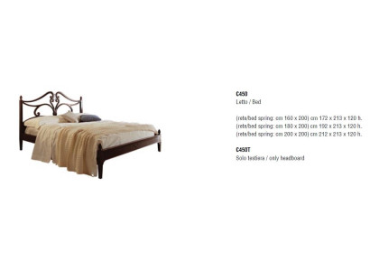 Tweepersoonsbed Doppel Bizzotto meubels Bed Design Slaapkamer Italiaanse bedden