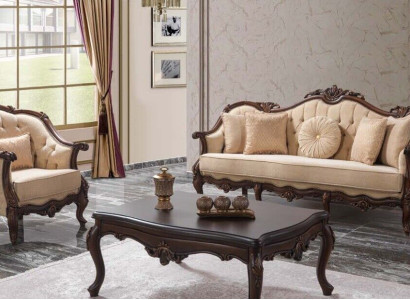 Bank Bank Bank Bank Bankstel Beige Chesterfield Set