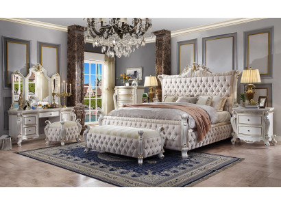 Chesterfield bed Gestoffeerde bedden Slaapkamer Decoratief echtelijk bed Bedden