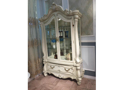 Dressoir Luxe Etalage Vitrine Glazen Kast Antieke Stijl Barok Rococo