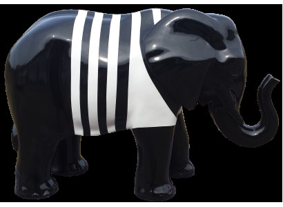 Abstracte decoratie olifant figuur standbeeld decor tuin moderne beeldhouwwerken.