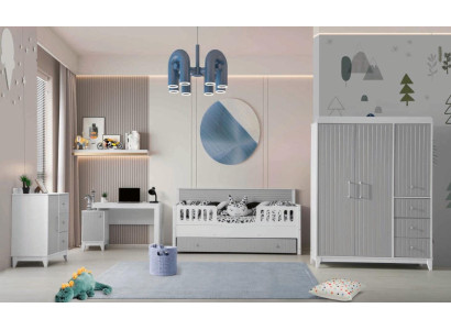 4-delige kinderkamer set: complete meubelset voor perfecte inrichting