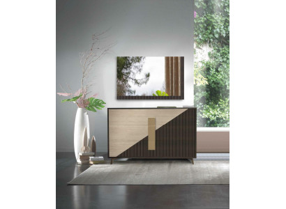 Ontwerp lades kasten hout dressoir moderne decoratie dressoir hoge kast