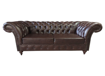 Chesterfield bank 3-zits bank luxe banken driezitter 230cm