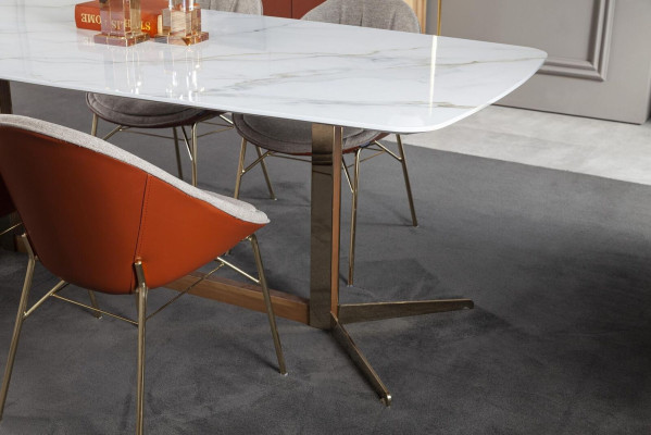 Tafel in wit voor eetkamer Luxe Moderne stijl Comfortabele tafels