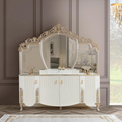 Dressoir met spiegel Luxe nieuw schommelend Modern Woonkamer materiaal