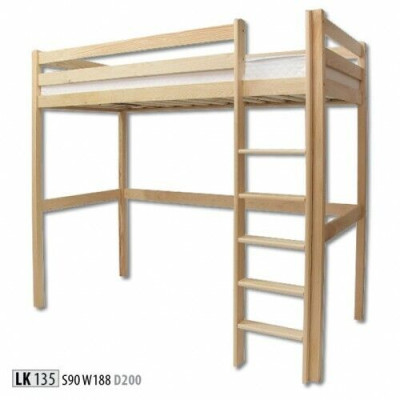 Babybed stapelbed ladder hoogslaper meubels houten meubels stapelbed massief hout