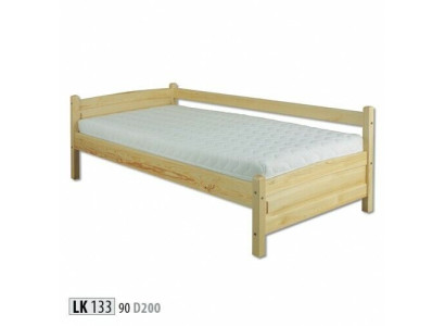 Massief houten bed grenen hout bedframe 90x200 massief hout logeerbed handgemaakt Nieuw