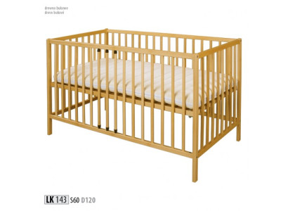 Babybed kinderbed 120x60 massief houten meubels Houten meubels Handgemaakt.