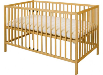 Babybed kinderbed 120x60 massief houten meubels Houten meubels Handgemaakt.