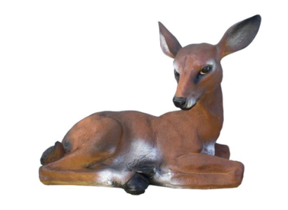 Bambi figuur standbeeld tuindecoratie sculptuur deco sculpturen