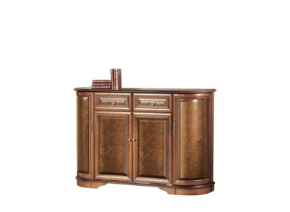 Bruine commode in antieke stijl dressoir dressoirs houten kast