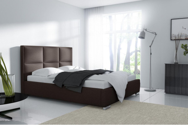 Bed Bed frame Green Double Hotel Bedroom Beds Furniture Furnishing Design