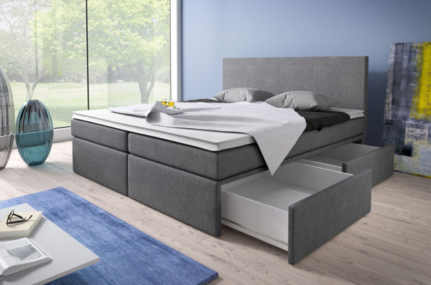 Boxspringbed Dubbel Hotel Luxe Slaapkamer Bedden Compleet Sets Matras Nieuw