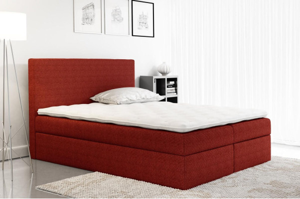 Boxspringbed Textiel Design Dubbel Hotel Modern Bed Slaapkamer Bedden Stof