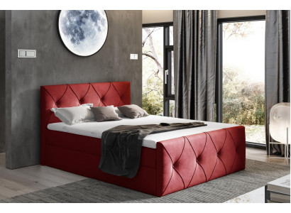 Bedlade Bed Slaapkamer Bedden Boxspring Bed Textiel Design Dubbel Hotel Nieuw