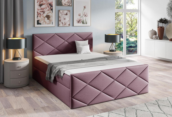 Bed Bedbox Boxspringbed 180x200 Slaapkamer Design Dubbel Modern