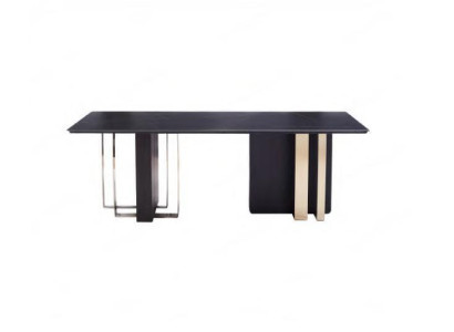 Zwarte design eettafel eetkamer meubels tafel luxe houten tafels 240x100