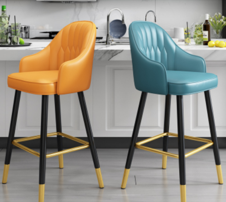 Barstoel barkruk stof Design barkrukken barkruk eetkamerstoelen