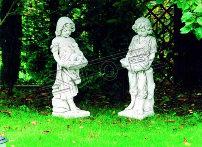 120cm Meisjesbeeld Standbeeld Figuren Sculptuur Standbeelden Tuin