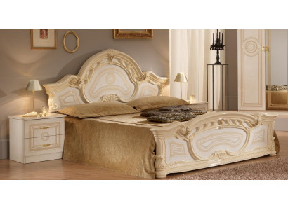 Bed 2x Nightstand 3-piece Bedroom Set Bed Furniture Chesterfield 160x200cm