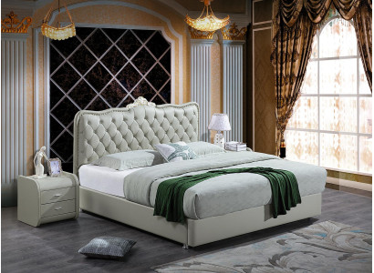 Tweepersoonsbed Slaapkamer Bedden Luxe Meubelen Tweepersoonsbed Chesterfield Barok Stijl