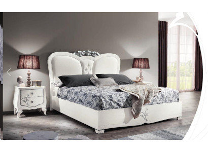 Luxe bed Moderne bedden Bedframe dubbel houten bedframes Slaapkamer Wit