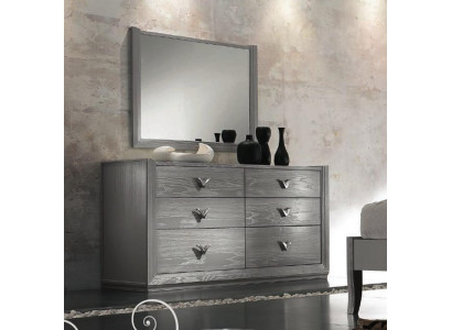 Ladenkast Spiegelset Houten Designercommodes Kast Plank Italiaanse Set 2-delig.