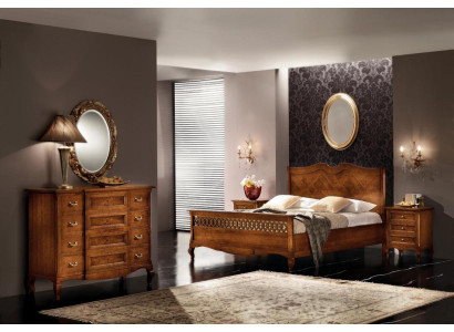 Bed nachtkastje dressoir 4-delige slaapkamer set design klassiek luxe bedden nieuw