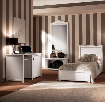 Bed Bureau Slaapkamer Design Hotelinrichting Sets Spiegel 4-delig Set