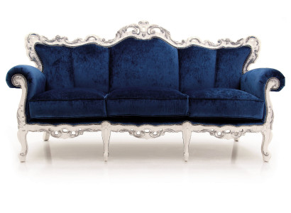 Textiel Bank Bank Beklede Bank 3-Zits Banken Sofa's Art Deco Driezits Nieuw