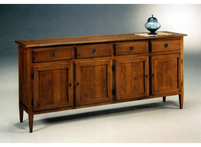 Dressoir Sideboard Bruin Massief Houten Kast Meubels Ladenkasten