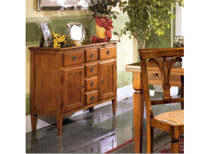 Laden Dressoir Sideboard Bruin Sideboards Kast Laden Meubels Massief Hout