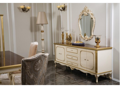 Italiaanse meubelen dressoir goud barok rococo dressoirs hout