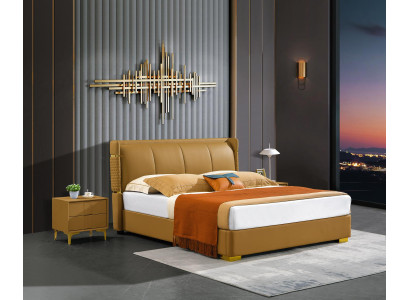 Tweepersoonsbed Oranje Meubels Bedden Slaapkamer Tweepersoonsbed Beige Hotel