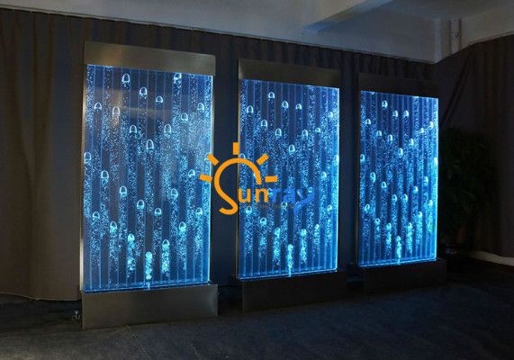 Wandpaneel Scheidingswand Water Wanden Muur LED Waterwand Ontwerp