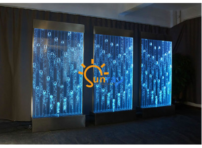 Wandpaneel Scheidingswand Water Wanden Muur LED Waterwand Ontwerp