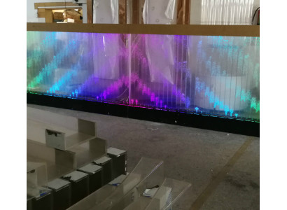 Wandpaneel LED waterwand waterwanden waterbellen modern decoratieve muur