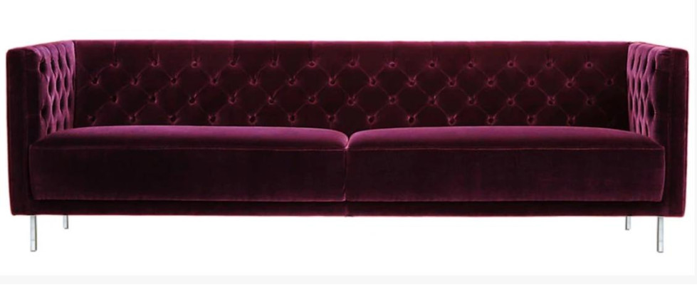 Violet Chesterfield Woonkamer Modern Design Bank Italiaanse Stijl Meubels Meubels