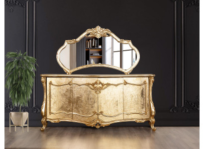 Dressoir Spiegel Luxe Commode Set Meubels Ladenkasten Dressoir Goud