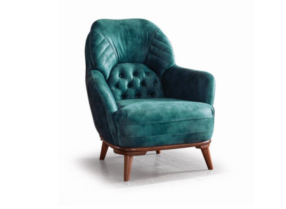 1-Zits Moderne Relaxfauteuil Chesterfield Moderne Stijl Luxe Nieuwe Woonkamerfauteuil