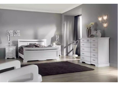 Bed 2x Nightstands 4-piece Bedroom Set Modern Luxury Bedroom New  Bed 2x Nachtkastjes 4-delige Slaapkamerset Moderne Luxe Slaapkamer Nieuw